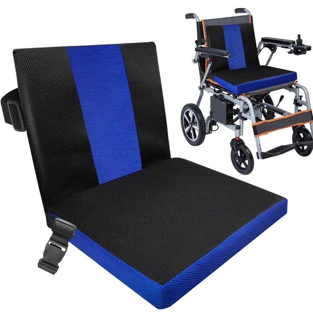 Wheelchair Seat Cushion Set for Adults Washable Wheelchair 18"x16"